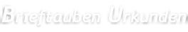 Brieftauben Urkunden